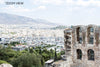 Annawithlove Shop, Greece Print, Photography Print overlooking Athens, Greece.  Athens is the capital of Greece.  Rich in both beauty and history this is an ancient theatre near the Parthenon.