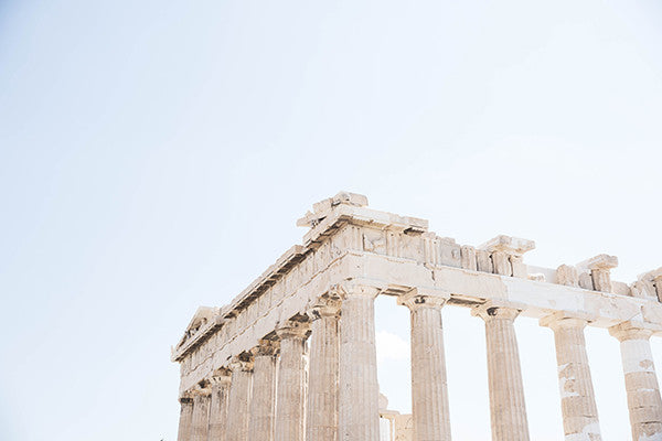Annawithlove Shop, Greece Print, Decor, Photography print, The Parthenon the most famous, iconic and recognizable temple that is synonymous with Greece.  The ancient temple was dedicated to Athena who was the Goddess of wisdom and war. 